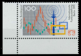 BRD BUND 1991 Nr 1553 Postfrisch ECKE-ULI X85DA1E - Unused Stamps