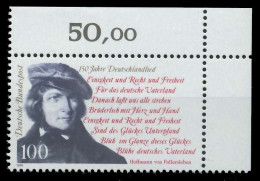 BRD 1991 Nr 1555 Postfrisch ECKE-ORE X85DA46 - Unused Stamps