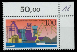 BRD BUND 1991 Nr 1558 Postfrisch ECKE-ORE X85DAB6 - Unused Stamps