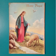 Cartolina Buona Pasqua. Viaggiata 1966 - Pâques