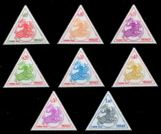 MONACO PORTOMARKEN Nr 67-74 Postfrisch S01ABAE - Postage Due