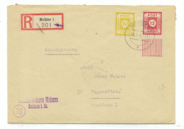 DL/59  .Deutschland Umschlag Reco 1946 - Autres & Non Classés