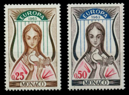 MONACO 1963 Nr 742-743 Postfrisch SA31746 - Ungebraucht
