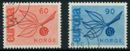 NORWEGEN 1965 Nr 532-533 Gestempelt X9C7EC6 - Oblitérés