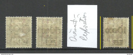 Deutschland DANZIG 1923 Michel 26 - 28 * Portomarken Incl. Abart ERROR Variety = Vertical Diamond Perforation - Taxe