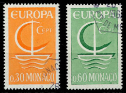 MONACO 1966 Nr 835-836 Gestempelt X9C8076 - Oblitérés