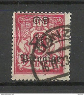Germany Deutschland DANZIG 1923 Michel 158 O - Gebraucht