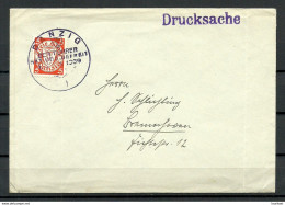 Deutschland DANZIG 1939 Drucksache Printed Matter Special Cancel "Der Führer Hat Uns Befreit" - Brieven En Documenten