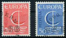 SCHWEIZ 1966 Nr 843-844 Gestempelt X9C8166 - Used Stamps