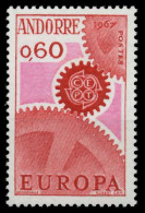 ANDORRA (FRANZ. POST) 1967 Nr 200 Postfrisch X9C83C2 - Nuovi