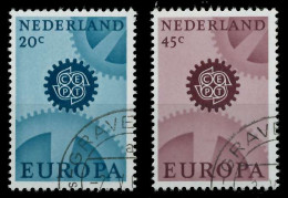 NIEDERLANDE 1967 Nr 878x-879x Gestempelt X9D148E - Used Stamps
