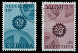 NIEDERLANDE 1967 Nr 878x-879x Gestempelt X9D14A2 - Used Stamps