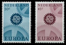NIEDERLANDE 1967 Nr 878y-879y Postfrisch X9D14BE - Unused Stamps