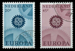 NIEDERLANDE 1967 Nr 878y-879y Gestempelt X9D14C2 - Used Stamps