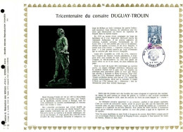 Rare Feuillet PAC (précurseur De CEF) De 1973 - Tricentenaire Du Corsaire DUGUAY-TROUIN - 1970-1979