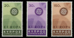 ZYPERN 1967 Nr 292-294 Postfrisch SA52CD6 - Neufs