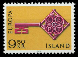 ISLAND 1968 Nr 417 Postfrisch SA52ED6 - Ungebraucht