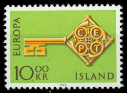 ISLAND 1968 Nr 418 Postfrisch SA52EDA - Ongebruikt