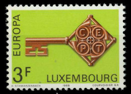 LUXEMBURG 1968 Nr 771 Postfrisch SA52F2A - Nuevos