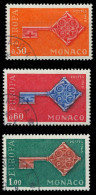 MONACO 1967 Nr 879-881 Gestempelt X9D1866 - Usati