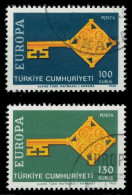 TÜRKEI 1968 Nr 2095-2096 Gestempelt X9D18DE - Used Stamps