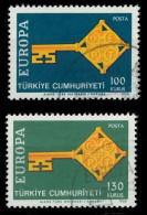 TÜRKEI 1968 Nr 2095-2096 Gestempelt X9D18F2 - Oblitérés
