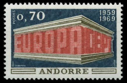 ANDORRA (FRANZ. POST) 1969 Nr 215 Postfrisch SA5E6B2 - Unused Stamps
