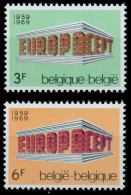 BELGIEN 1969 Nr 1546-1547 Postfrisch SA5E6D2 - Ungebraucht