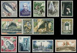 MONACO 1958 Nr 590-602 3S Postfrisch S020CCE - Unused Stamps