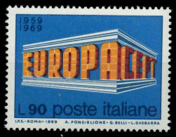 ITALIEN 1969 Nr 1296 Postfrisch SA5E85E - 1961-70: Mint/hinged