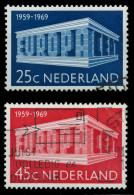 NIEDERLANDE 1969 Nr 920-921 Gestempelt X9D1BD6 - Used Stamps