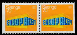 SCHWEDEN 1969 Nr 634Dl Und 634Dr Postfrisch WAAGR PAAR X9DBB46 - Neufs