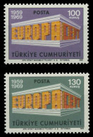 TÜRKEI 1969 Nr 2124-2125 Postfrisch SA5EA8A - Unused Stamps