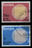 BELGIEN 1970 Nr 1587-1588 Gestempelt XFF4842 - Gebruikt