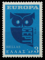 GRIECHENLAND 1970 Nr 1041 Postfrisch SA5EC26 - Nuevos