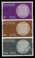 IRLAND 1970 Nr 239-241 Gestempelt XFF48FA - Oblitérés