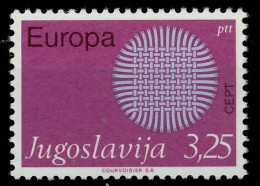 JUGOSLAWIEN 1970 Nr 1380 Postfrisch SA5ED16 - Nuovi