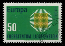 LIECHTENSTEIN 1970 Nr 525 Gestempelt XFF49D2 - Gebraucht