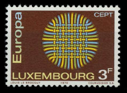 LUXEMBURG 1970 Nr 807 Postfrisch XFF49D6 - Nuovi