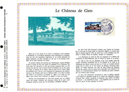 Rare Feuillet PAC (précurseur De CEF) De 1973 - Le Château De Gien - 1970-1979