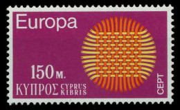 ZYPERN 1970 Nr 334 Postfrisch SA6EB02 - Neufs
