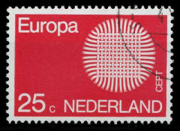 NIEDERLANDE 1970 Nr 942 Gestempelt XFFC0AA - Used Stamps