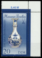 DDR 1989 Nr 3242II Postfrisch ECKE-ORE X00EBB6 - Unused Stamps