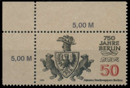 DDR 1986 Nr 3025 Postfrisch ECKE-OLI X0D277A - Unused Stamps