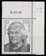 DDR 1987 Nr 3085 Postfrisch ECKE-ORE X0D2CBA - Unused Stamps