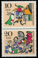 DDR ZUSAMMENDRUCK Nr SZd83 Postfrisch SENKR PAAR SB98262 - Zusammendrucke
