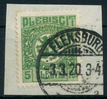 ABSTGEB SCHLESWIG Nr 2 Gestempelt Briefstück X4C372A - Altri & Non Classificati