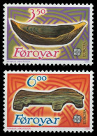 FÄRÖER 1989 Nr 184-185 Postfrisch S1F9846 - Islas Faeroes