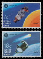 ZYPERN 1991 Nr 771-772 Postfrisch X5D34AA - Unused Stamps