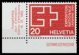 SCHWEIZ 1963 Nr 783 Postfrisch ECKE-ULI X696CD6 - Nuevos